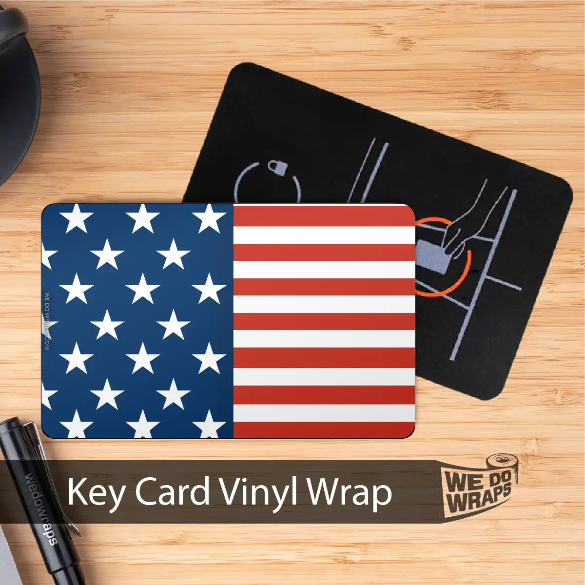 American Flag | NFC Key Card Wrap - Image 3