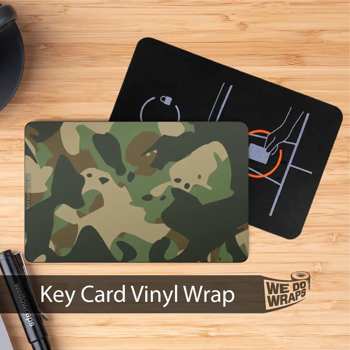 Military Green Camo | NFC Key Card Wrap - Image 3