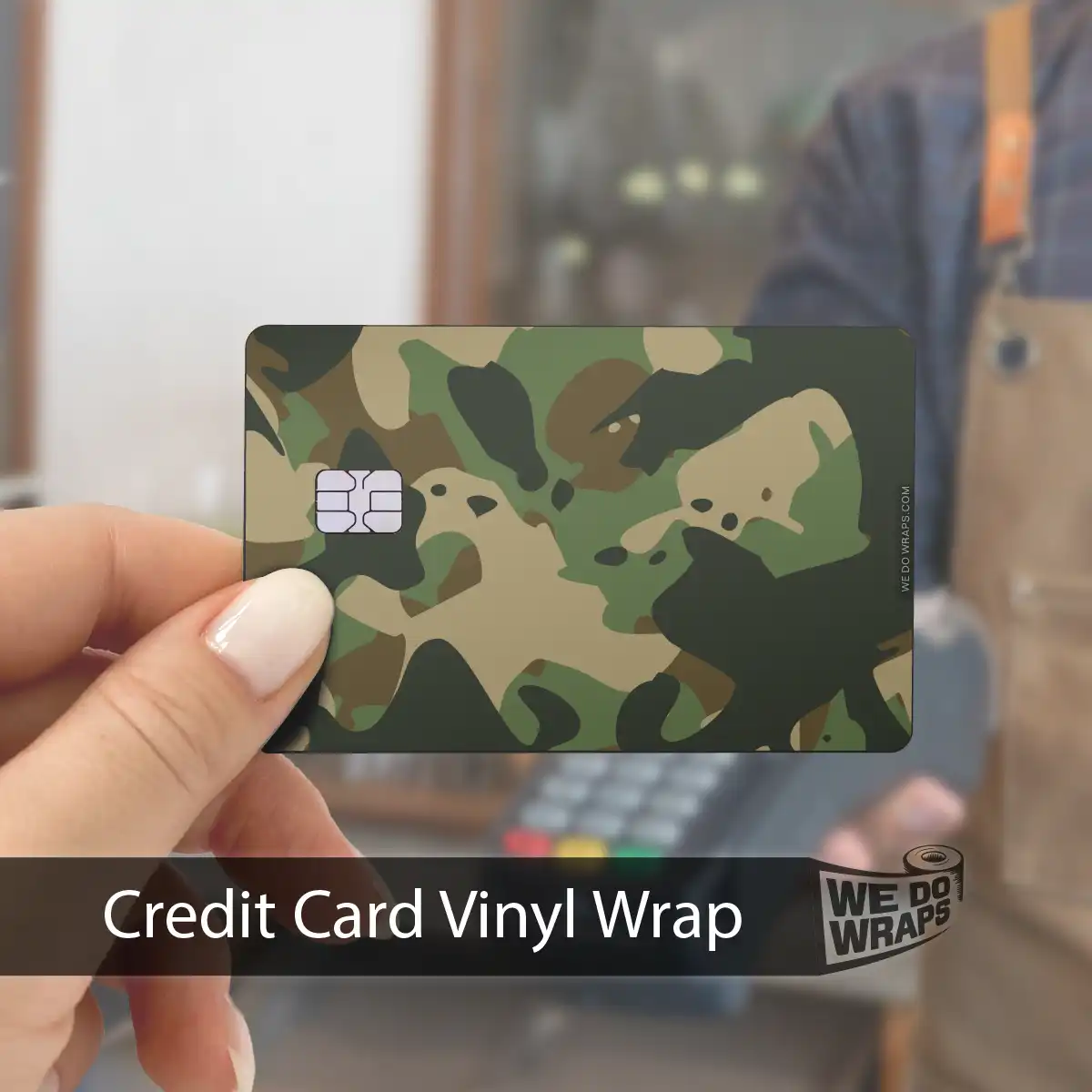 Military Green Camo | NFC Key Card Wrap - Image 4
