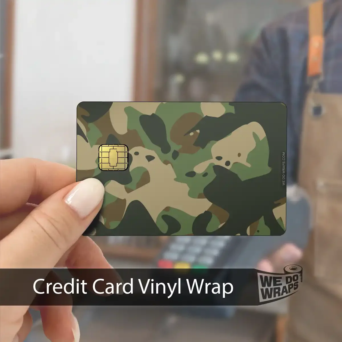 Military Green Camo | NFC Key Card Wrap - Image 5