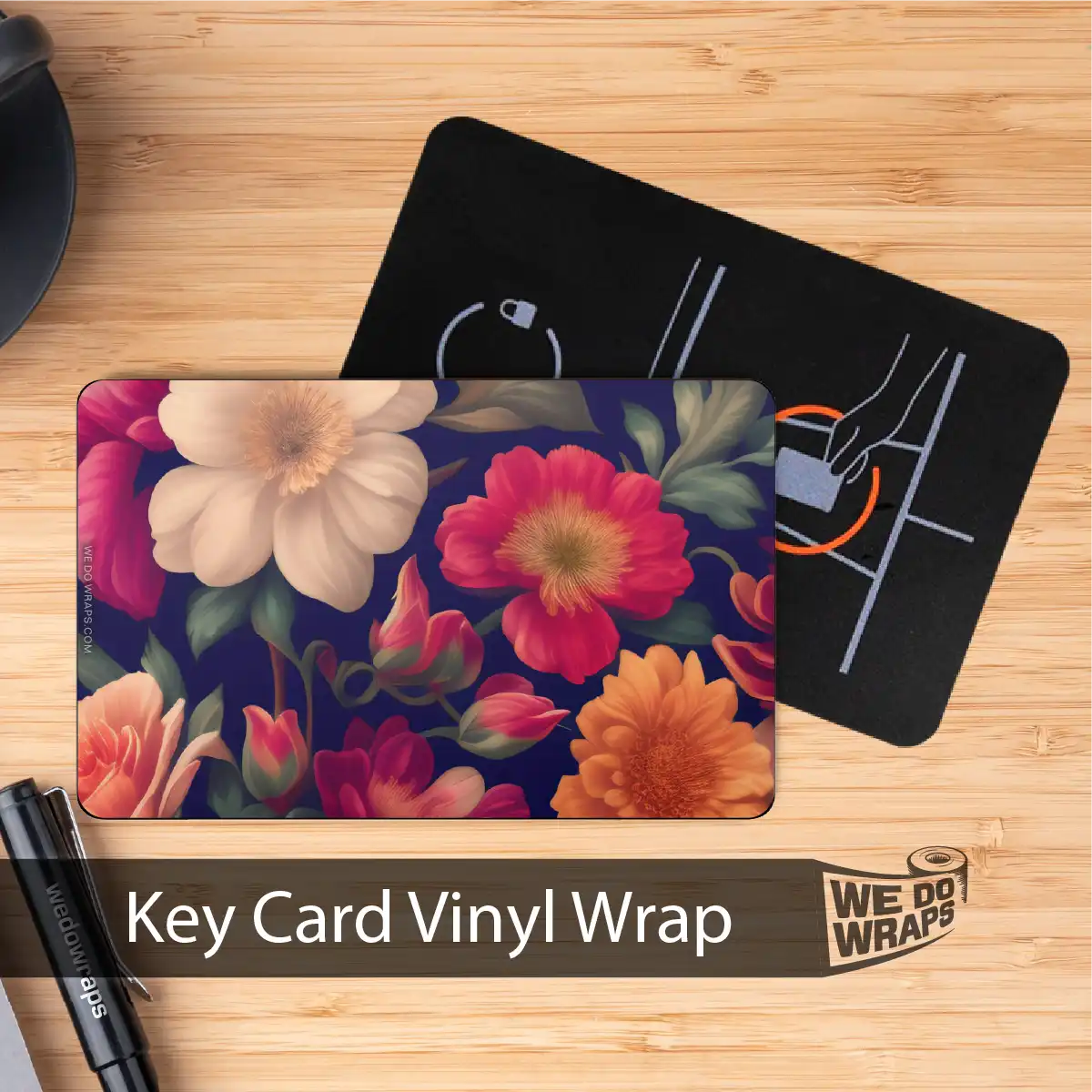Midnight Bloom | NFC Key Card Wrap - Image 3