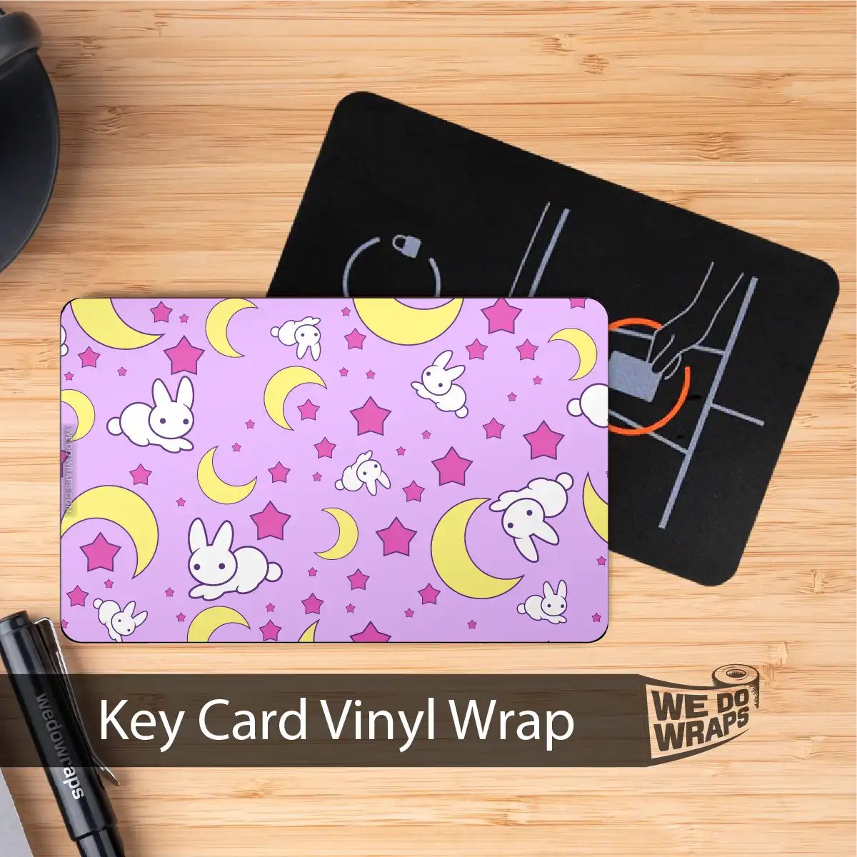 Moon Rabbit | NFC Key Card Wrap - Image 3