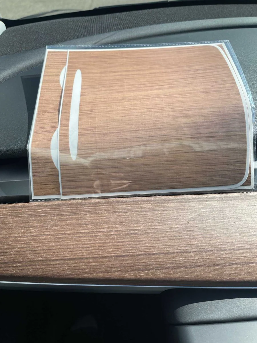 White Ash | Tesla Center Console Wrap Kit | Model Y 2026 - Image 3